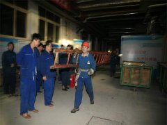 動(dòng)力公司、面一車間分別舉行防泄漏演練